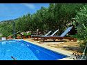 Prázdninový dům/vila Vojo - private swimming pool: H(4) Bol - Ostrov Brač  - Chorvatsko  - nekrytý bazén (dům a okolí)