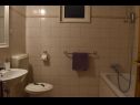 Apartmány Frama - 3 apartments: A1 Maslina (2), A2 More (2+2), A3 Lavanda (2+2) Bol - Ostrov Brač  - Apartmán - A3 Lavanda (2+2): koupelna s WC