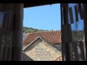 Prázdninový dům/vila Tončica - quiet place: H(5+3) Dol (Brač) - Ostrov Brač  - Chorvatsko  - H(5+3): výhled z okna (dům a okolí)