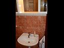 Apartmány Iva - sea view A1(2+1), A2(4+1) Postira - Ostrov Brač  - Apartmán - A2(4+1): koupelna s WC