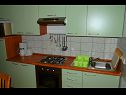 Apartmány Iva - sea view A1(2+1), A2(4+1) Postira - Ostrov Brač  - Apartmán - A2(4+1): kuchyně