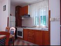 Apartmány Fran - 20m from the sea: A1(6+2) Postira - Ostrov Brač  - Apartmán - A1(6+2): kuchyně a jídelna