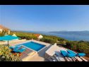 Prázdninový dům/vila Ita - with pool and view: H(4+1) Postira - Ostrov Brač  - Chorvatsko  - výhled  na moře