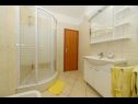 Apartmány Brane - Economy Apartments: A1(4), A2(2) Postira - Ostrov Brač  - Apartmán - A2(2): koupelna