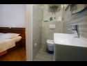Apartmány Neda - perfect location & free parking: A1(6), A2(4+1), A3(4+1) Splitska - Ostrov Brač  - Apartmán - A1(6): koupelna s WC