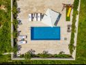 Prázdninový dům/vila Villa Gold - private pool & grill: H(12+4) Splitska - Ostrov Brač  - Chorvatsko  - bazén