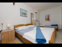 Apartmány Vlado - cosy & afordable: SA1(2), A2(3), A3(5) Supetar - Ostrov Brač  - Apartmán - A2(3): ložnice