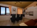 Apartmány Vlado - cosy & afordable: SA1(2), A2(3), A3(5) Supetar - Ostrov Brač  - Apartmán - A3(5): jídelna