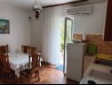 Apartmány Mira - affordable & comfortable: A1(5) Supetar - Ostrov Brač  - Apartmán - A1(5): kuchyně a jídelna