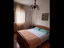 Apartmány Bor - cosy & afordable: A1(3) Supetar - Ostrov Brač  - Apartmán - A1(3): ložnice