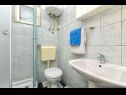 Apartmány Adel - 70 m from beach: A1(4), A2(3+2), SA3(2), A4(4+2) Supetar - Ostrov Brač  - Studio apartmán - SA3(2): koupelna s WC