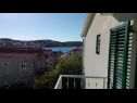 Apartmány Marijica - 100m from the beach A1(4), A2(6) Okrug Gornji - Ostrov Čiovo  - výhled  na moře