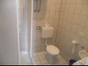 Apartmány Marija - seaview: A1(2+1), A2(4), A3(2), A4(6+2) Novi Vinodolski - Riviera Crikvenica  - Apartmán - A2(4): koupelna s WC
