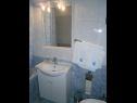 Apartmány Niki - 20m from the sea: A1(2+2), A2(2+2) Blace - Riviera Dubrovnik  - Apartmán - A1(2+2): koupelna s WC