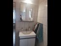Apartmány More - sea front: SA1(2+1) Savar - Ostrov Dugi otok  - Studio apartmán - SA1(2+1): koupelna s WC