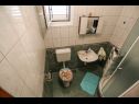 Apartmány a pokoje Marlene - 50 m from sea: A1(2+1), R3(2), R4(2), R5(2) Milna (Hvar) - Ostrov Hvar  - Apartmán - A1(2+1): koupelna s WC
