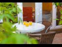 Apartmány Orange - garden terrace : SA1(2+1) Banjole - Istrie  - Studio apartmán - SA1(2+1): terasa