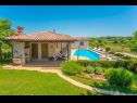 Prázdninový dům/vila Villa Lorena - private pool: H(8) Barban - Istrie  - Chorvatsko  - dvůr