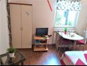 Apartmány Silvija - sweet apartments : SA1(2), SA2(2) Medulin - Istrie  - Studio apartmán - SA1(2): ložnice