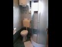 Apartmány Keti SA2(2), A3(2+1) Umag - Istrie  - Apartmán - A3(2+1): koupelna s WC