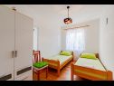 Apartmány Mir - perfect location & cosy: A1(4+2), A2(2+1), SA3(2), SA4(2) Korčula - Ostrov Korčula  - Apartmán - A1(4+2): ložnice