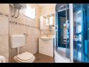 Apartmány Mir - perfect location & cosy: A1(4+2), A2(2+1), SA3(2), SA4(2) Korčula - Ostrov Korčula  - Studio apartmán - SA3(2): koupelna s WC