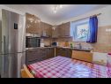 Apartmány Mir - perfect location & cosy: A1(4+2), A2(2+1), SA3(2), SA4(2) Korčula - Ostrov Korčula  - Studio apartmán - SA4(2): kuchyně a jídelna