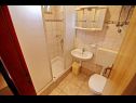 Apartmány Relax - 50 m from sea: A1(2+2) Lumbarda - Ostrov Korčula  - Apartmán - A1(2+2): koupelna s WC