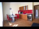 Apartmány PAna - 150 m from sea : A1(4), A2(4), A3(4), A4(4) Šilo - Ostrov Krk  - Apartmán - A3(4): kuchyně a jídelna