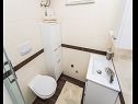 Apartmány Zahija A1(2) Vrbnik - Ostrov Krk  - Apartmán - A1(2): koupelna s WC