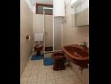 Apartmány Ivan - 50 m from sea : A1 Danijela (4+1), A2 Lara (2) Mali Lošinj - Ostrov Lošinj  - Apartmán - A1 Danijela (4+1): koupelna s WC