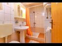 Apartmány Nada - 150 m from sea: A3(2), A2(2), A1(2) Mali Lošinj - Ostrov Lošinj  - Apartmán - A1(2): koupelna s WC