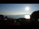 Apartmány Mirjana: sea view & balcony: A1 MN (2+1), A2 JN (2+1) Baška Voda - Riviera Makarska  - pohled