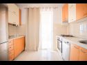 Apartmány Anđelko - air conditioning: A1(6+2), A2(6+2) Baška Voda - Riviera Makarska  - Apartmán - A2(6+2): kuchyně