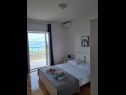 Apartmány Ante - amazing sea view: A1(4) Brela - Riviera Makarska  - Apartmán - A1(4): ložnice
