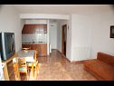 Apartmány Sea View - cosy & comfortable: A2 Zaborke(4), A4 Somina(2+2) Brist - Riviera Makarska  - Apartmán - A4 Somina(2+2): kuchyně a jídelna