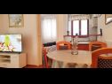 Apartmány Mila - 2 bedrooms and free parking: A4(4), A5(5) Makarska - Riviera Makarska  - Apartmán - A4(4): jídelna