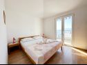 Apartmány Mira - 10 m from beach: SA3(2), SA4(2), A5(2+2) Zaostrog - Riviera Makarska  - Apartmán - A5(2+2): ložnice