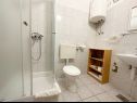 Apartmány Tomo - 10 m from beach: A1(2+2), SA2(2) Zaostrog - Riviera Makarska  - Studio apartmán - SA2(2): koupelna s WC