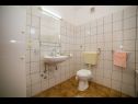 Apartmány Saga - with swimming pool A2(2+1), A3(6+1) Lokva Rogoznica - Riviera Omiš  - Apartmán - A2(2+1): koupelna s WC
