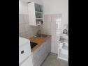 Apartmány Ivan - with parking : A1(3), A2(2) bungalov, A3(2) Omiš - Riviera Omiš  - Apartmán - A2(2) bungalov: kuchyně