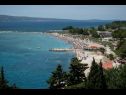 Apartmány Ozren - amazing sea view: A1(7+1), A2(4+1) Omiš - Riviera Omiš  - pohled