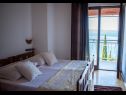 Apartmány Ozren - amazing sea view: A1(7+1), A2(4+1) Omiš - Riviera Omiš  - Apartmán - A2(4+1): ložnice