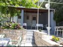 Apartmány Ivan - with parking : A1(3), A2(2) bungalov, A3(2) Omiš - Riviera Omiš  - Apartmán - A2(2) bungalov: terasa