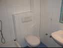 Apartmány VP SA2(2), A3(3), A4(2+3), A5(3), A6(2+2) Stanići - Riviera Omiš  - Apartmán - A3(3): koupelna s WC