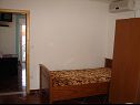 Apartmány VP SA2(2), A3(3), A4(2+3), A5(3), A6(2+2) Stanići - Riviera Omiš  - Apartmán - A3(3): ložnice