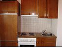 Apartmány VP SA2(2), A3(3), A4(2+3), A5(3), A6(2+2) Stanići - Riviera Omiš  - Apartmán - A5(3): kuchyně