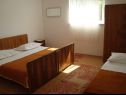 Apartmány Vedrana - 150 m from beach: A1(7+1) Sumpetar - Riviera Omiš  - Apartmán - A1(7+1): ložnice
