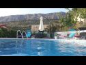 Apartmány Jugana - with pool : A1 donji(4), A2 gornji(4) Sumpetar - Riviera Omiš  - bazén