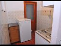 Apartmány Draga - 15 m from pebble beach: SA1(4), A2(4+2), A4(3+1) Metajna - Ostrov Pag  - Studio apartmán - SA1(4): kuchyně